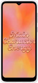 Силикон с усиленными углами чехол Aura Gradient Main Character Energy Aesthetic Y2K для Motorola Moto E13 - 6783sp-3053 изображение 