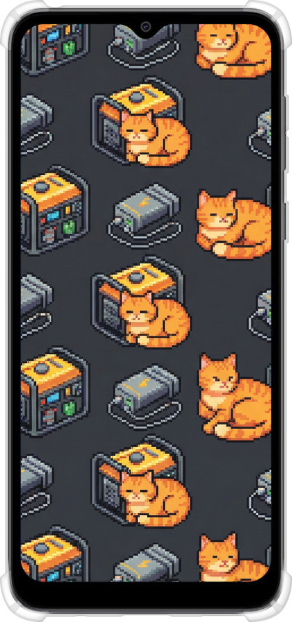 Силикон с усиленными углами чехол Autonomous Zone для Motorola Moto E13 - 6771sp-3053 изображение 