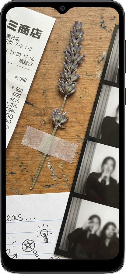Силиконовый чехол Aesthetic Scrapbook Collage для Motorola Moto E13 - 6773u-3053 изображение 