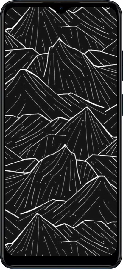 Силиконовый чехол С изображением Темных гор для Motorola Moto E22 - 6489u-2974 изображение 