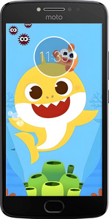 Силіконовий чехол Бейби Шарк для Motorola Moto E4 Plus - 6303u-1000 изображение 