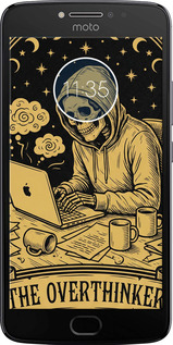 Силіконовий чехол The Overthinker для Motorola Moto E4 Plus - 6774u-1000 изображение 