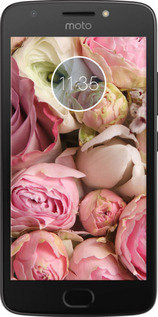 Силиконовый чехол Розы v2 для Motorola Moto E4 - 2320u-981 изображение 