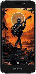 Силіконовий чехол Чохол для телефону для Motorola Moto E5 Play - 5958u-1429 изображение 
