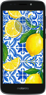 Силіконовий чехол Grocery Girl Italian Summer для Motorola Moto E5 Play - 6766u-1429 изображение 