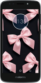 Силіконовий чехол Coquette Ribbons Dark Coquette для Motorola Moto E5 Play - 6767u-1429 изображение 