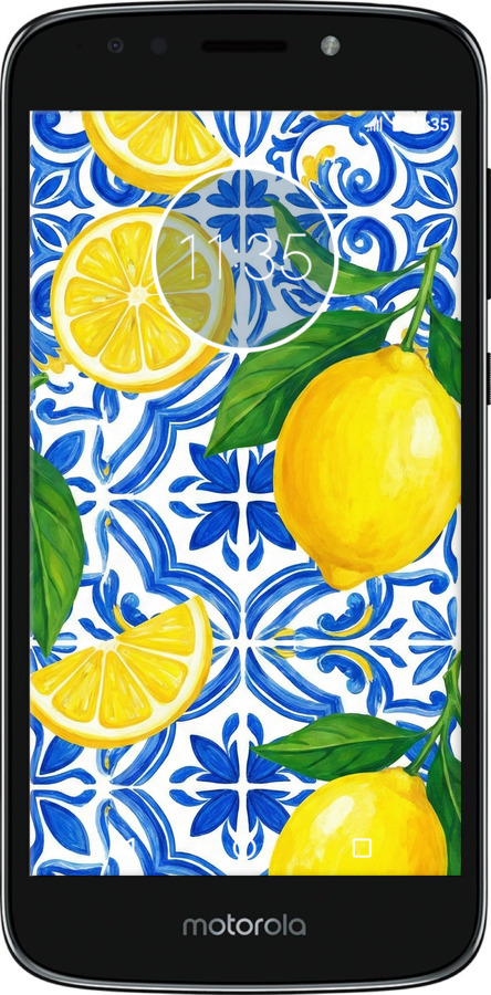 Силіконовий чехол Grocery Girl Italian Summer для Motorola Moto E5 Play - 6766u-1429 изображение 