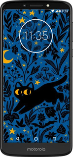 Силіконовий чехол Літня ніч для Motorola Moto E5 Plus - 6472u-1412 изображение 