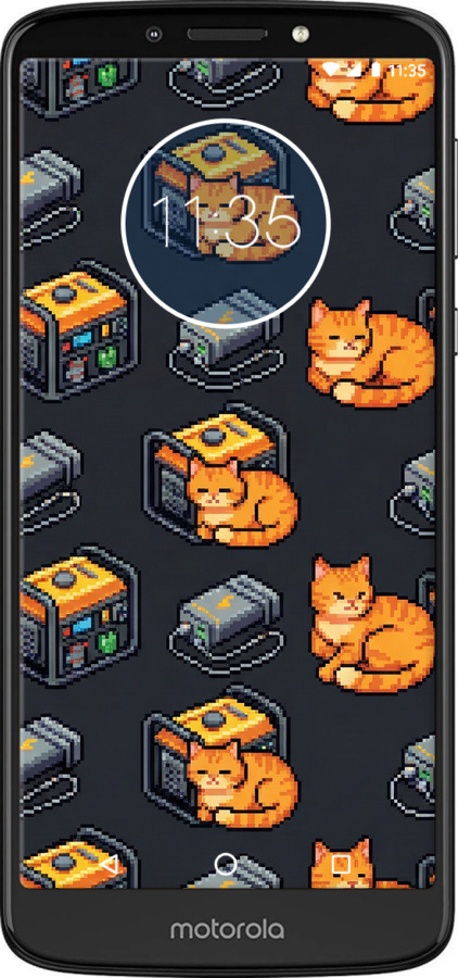 Силіконовий чехол Autonomous Zone для Motorola Moto E5 Plus - 6771u-1412 изображение 