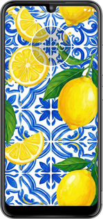 Силиконовый чехол Grocery Girl Italian Summer для Motorola Moto E6 Plus - 6766u-1780 изображение 