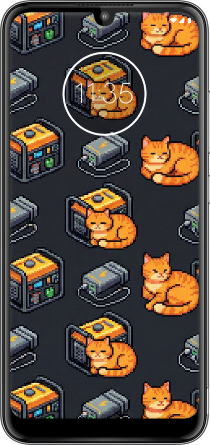 Силиконовый чехол Autonomous Zone для Motorola Moto E6 Plus - 6771u-1780 изображение 