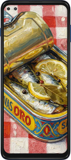 Силиконовый чехол Vintage Sardine Tin Phone для Motorola Moto G Plus - 6772u-2202 изображение 