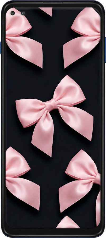 Силиконовый чехол Coquette Ribbons Dark Coquette для Motorola Moto G Plus - 6767u-2202 изображение 