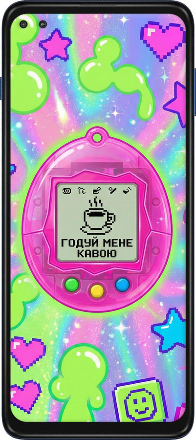 Силиконовый чехол Y2K Aesthetic Retro Pet: Годуй мене кавою для Motorola Moto G Plus - 6784u-2202 изображение 