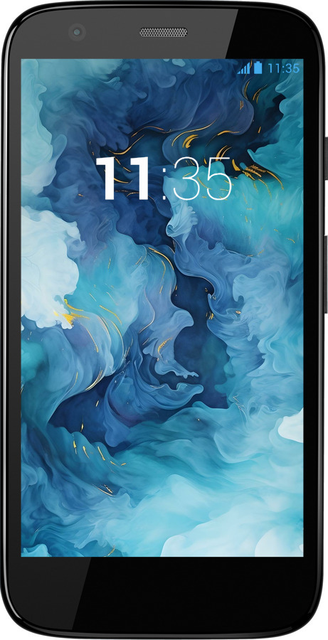 Силиконовый чехол Акварель для Motorola Moto G - 6320u-366 изображение 