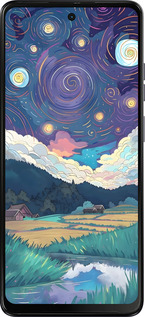 TPU чехол Креативный арт для Motorola Moto E14 - 6322b-3848 изображение 