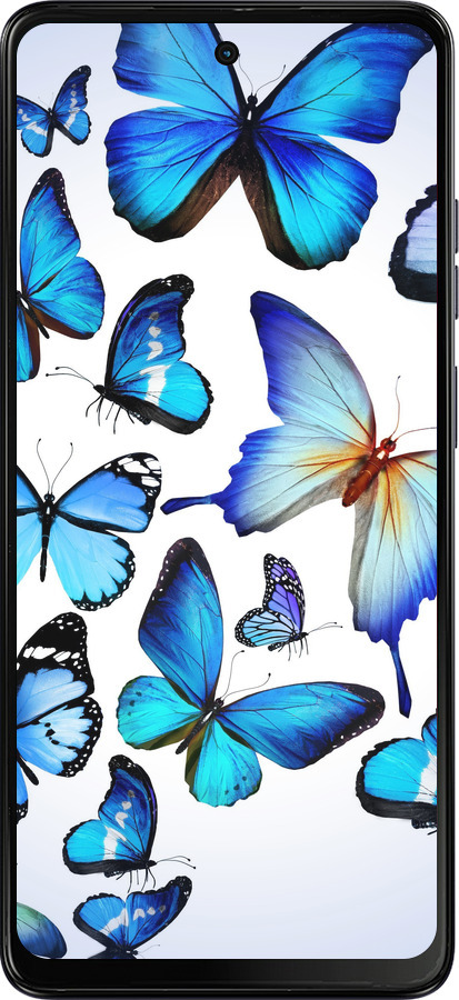 TPU чехол Метелики для Motorola Moto E14 - 6023b-3848 изображение 