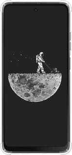 Силикон с усиленными углами чехол Moon in dark для Motorola Moto G24 - 4176sp-3659 изображение 