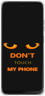 Силикон с усиленными углами чехол Don't touch the phone для Motorola Moto G24 - 4261sp-3659 изображение 
