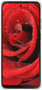 Силикон с усиленными углами чехол Красная роза для Motorola Moto G24 - 529sp-3659 изображение 