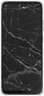 Силикон с усиленными углами чехол Черный мрамор v2 для Motorola Moto G24 - 5568sp-3659 изображение 