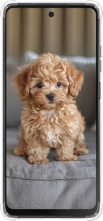 Силикон с усиленными углами чехол Mini-maltipoo для Motorola Moto G24 - 6158sp-3659 изображение 