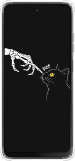 Силикон с усиленными углами чехол Кошка для Motorola Moto G24 - 6505sp-3659 изображение 