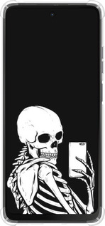 Силикон с усиленными углами чехол Скелет делает Selfie для Motorola Moto G24 - 6535sp-3659 изображение 