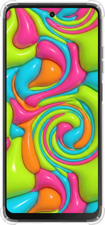 Силикон с усиленными углами чехол Y2K Jelly Dream для Motorola Moto G24 - 6780sp-3659 изображение 