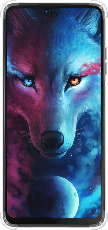 Силикон с усиленными углами чехол Арт-волк для Motorola Moto G24 - 3999sp-3659 изображение 