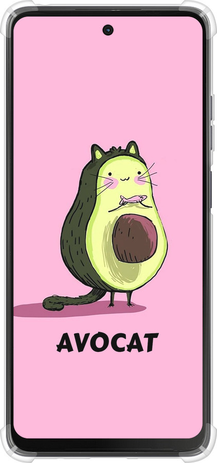Силикон с усиленными углами чехол Avocat для Motorola Moto G24 - 4270sp-3659 изображение 