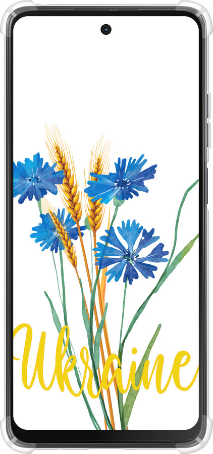 Силикон с усиленными углами чехол Ukraine v2 для Motorola Moto G24 - 5445sp-3659 изображение 