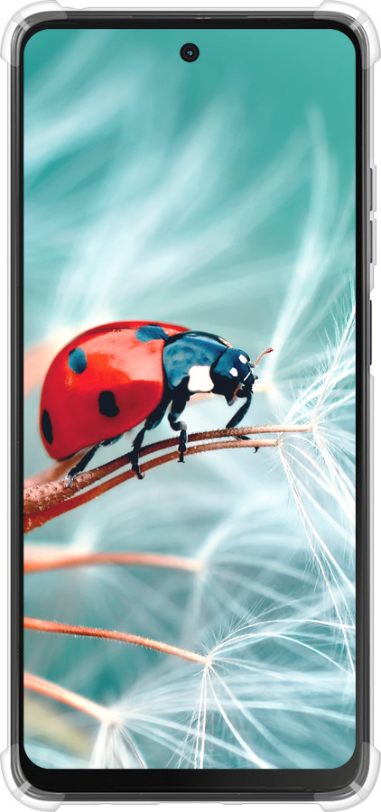 Силикон с усиленными углами чехол Божья коровка для Motorola Moto G24 - 6049sp-3659 изображение 