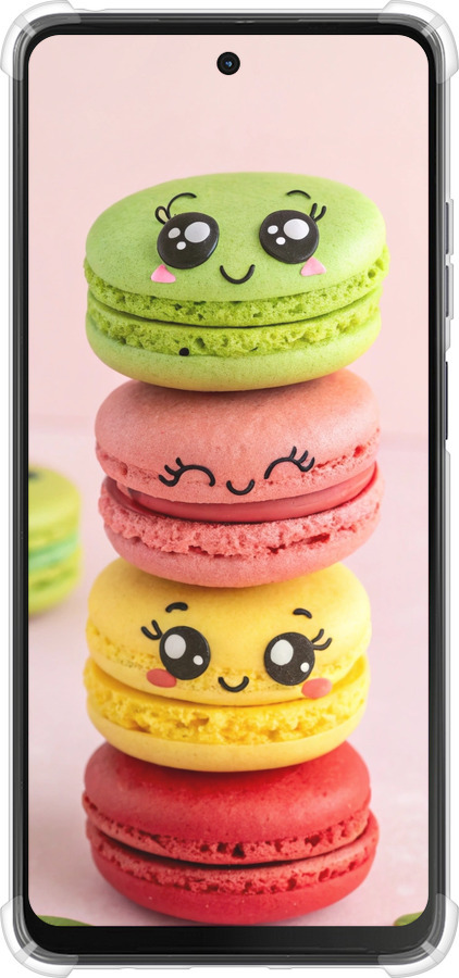 Силикон с усиленными углами чехол Печенье для Motorola Moto G24 - 6693sp-3659 изображение 