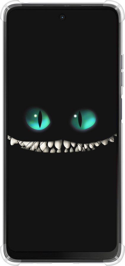 Силикон с усиленными углами чехол Чеширский кот для Motorola Moto G24 - 689sp-3659 изображение 