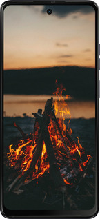 Силиконовый чехол Огонь для Motorola Moto G04 - 6021u-3747 изображение 