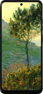 Силиконовый чехол Клод Моне для Motorola Moto E15 - 1193u-4147 изображение 