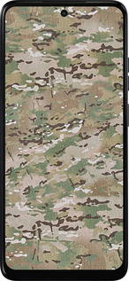 Силиконовый чехол Камуфляж v5 для Motorola Moto E15 - 1201u-4147 изображение 