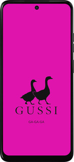 Силиконовый чехол Гуси для Motorola Moto E15 - 4561u-4147 изображение 