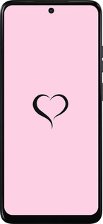 Силіконовий чехол Серце 1 для Motorola Moto E15 - 4730u-4147 изображение 