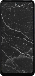 Силиконовый чехол Черный мрамор v2 для Motorola Moto E15 - 5568u-4147 изображение 