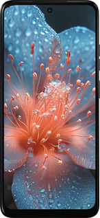 Силиконовый чехол Роса на цветке для Motorola Moto G05 - 6039u-3949 изображение 