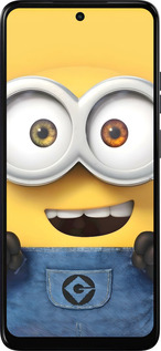 Силиконовый чехол Миньон для Motorola Moto E15 - 6389u-4147 изображение 