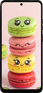 Силиконовый чехол Печенье для Motorola Moto E15 - 6693u-4147 изображение 