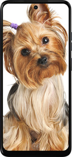Силиконовый чехол Йоркширский терьер с хвостиком для Motorola Moto E15 - 930u-4147 изображение 