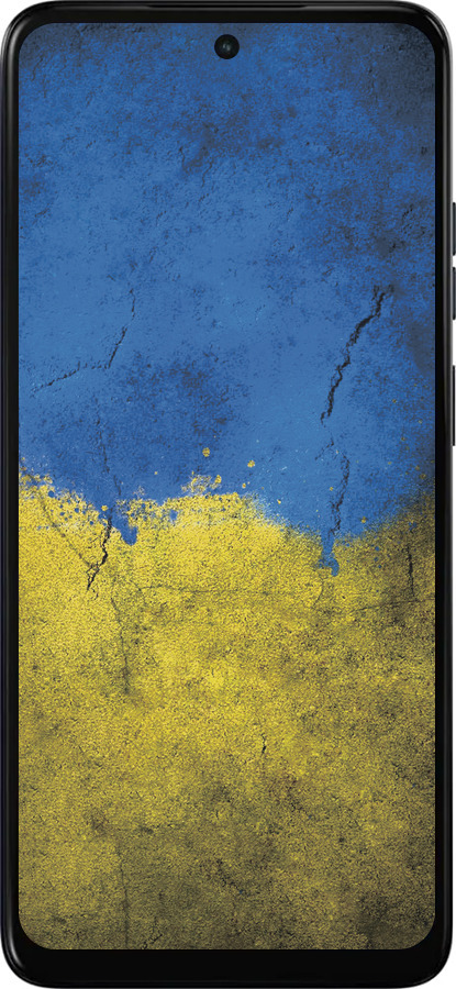 Силиконовый чехол Флаг Украины 2 для Motorola Moto E15 - 401u-4147 изображение 