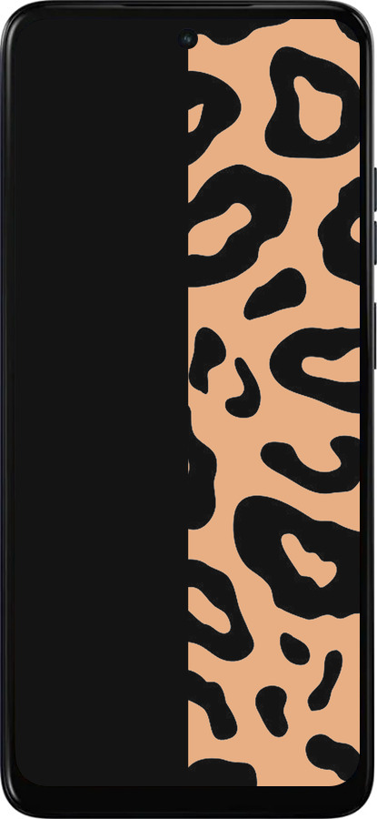 Силиконовый чехол Пятна леопарда для Motorola Moto E15 - 4269u-4147 изображение 