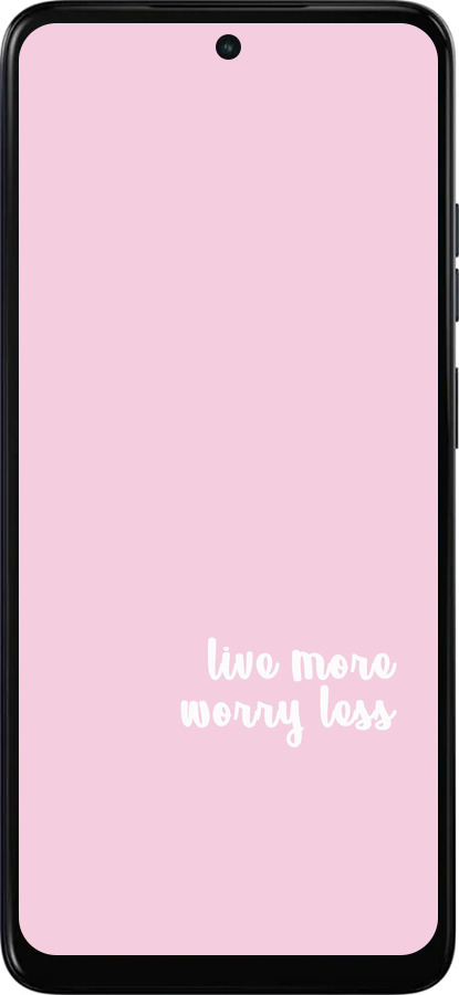 Силиконовый чехол Живи больше для Motorola Moto E15 - 4347u-4147 изображение 