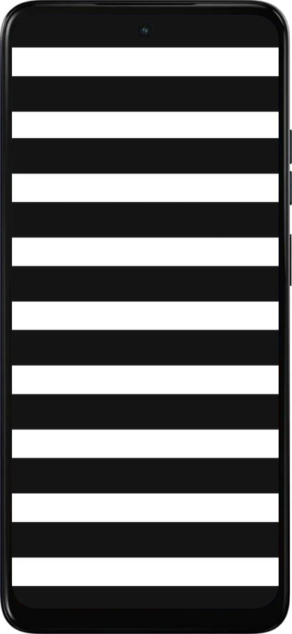 Силиконовый чехол Черно-белые полосы для Motorola Moto G05 - 4461u-3949 изображение 