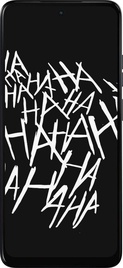 Силиконовый чехол joker hahaha для Motorola Moto E15 - 4509u-4147 изображение 